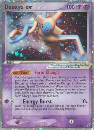 Deoxys ex (Normal Forme)/107 - Deoxys