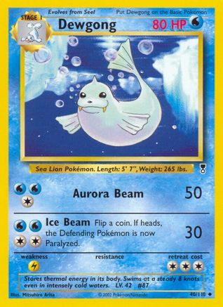 Dewgong/110 - Legendary Collection Reverse Holofoil