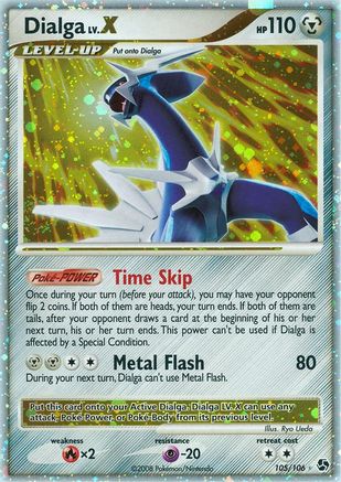 Dialga LV.X/106 - Great Encounters Holofoil