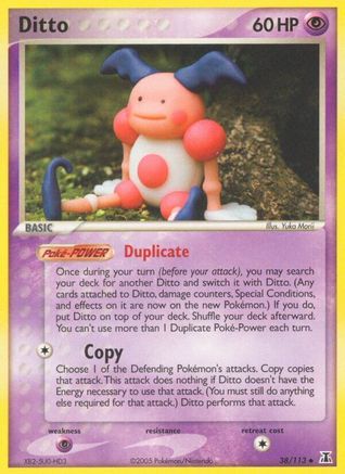 Ditto - 038/113 (Mr. Mime)/113 - Delta Species