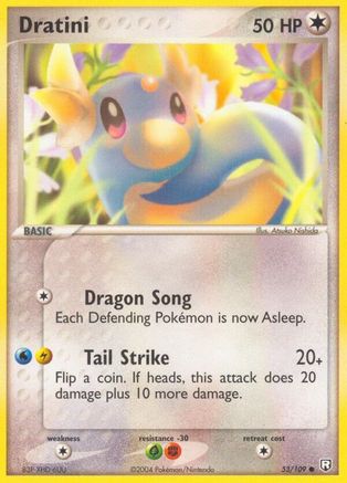 Dratini - 053/109/109 - Team Rocket Returns Reverse Holofoil