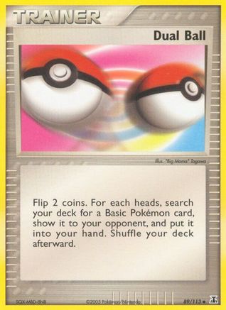 Dual Ball/113 - Delta Species Reverse Holofoil