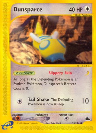 Dunsparce/144 - Skyridge Reverse Holofoil