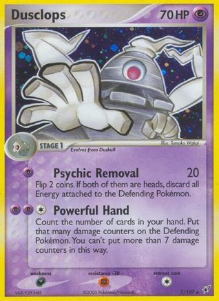 Dusclops/107 - Deoxys Holofoil