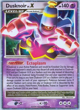 Dusknoir LV.X/100 - Stormfront Holofoil