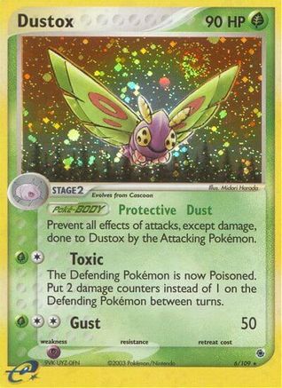 Dustox 6/109 - Ruby and Sapphire Holofoil