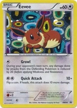 Eevee - BW94/101 - Black and White Promos Holofoil