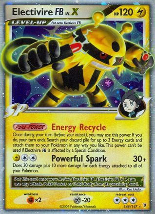 Electivire FB Lv.X/147 - Supreme Victors Holofoil