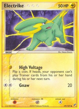 Electrike - 059/107/107 - Deoxys Reverse Holofoil