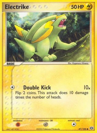 Electrike - 047/106/106 - Emerald Reverse Holofoil