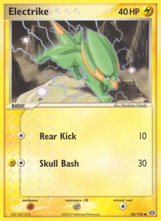 Electrike - 048/106/106 - Emerald Reverse Holofoil