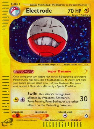 Electrode (H7)/147 - Aquapolis Holofoil