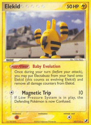 Elekid/115 - Unseen Forces Reverse Holofoil
