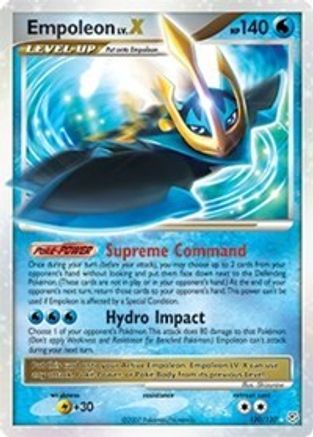 Empoleon LV.X/130 - Diamond and Pearl Holofoil