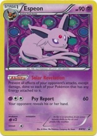 Espeon - BW92/101 - Black and White Promos Holofoil