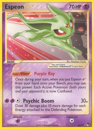 Espeon Star/17 - POP Series 5