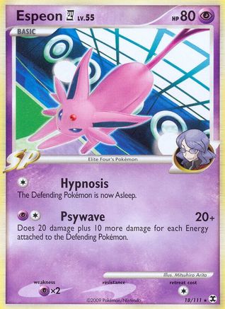 Espeon E4/111 - Rising Rivals Reverse Holofoil
