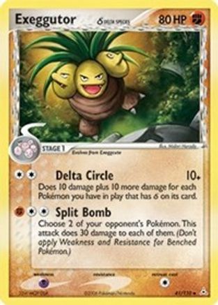 Exeggutor (Delta Species)/110 - Holon Phantoms