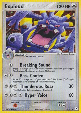 Exploud/101 - Hidden Legends Reverse Holofoil