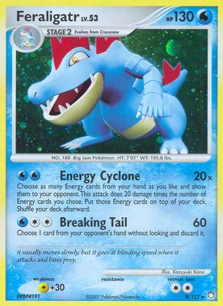 Feraligatr/123 - Mysterious Treasures Reverse Holofoil