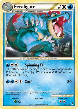 Feraligatr/95 - Call of Legends Reverse Holofoil