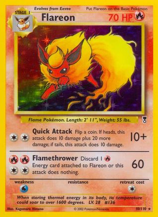 Flareon/110 - Legendary Collection Reverse Holofoil