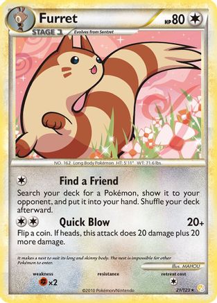 Furret/123 - HeartGold SoulSilver