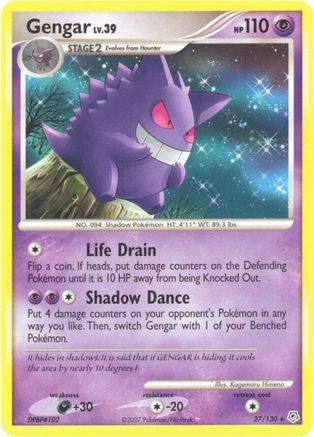 Gengar 27/130 - Diamond and Pearl