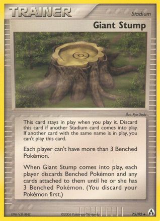 Giant Stump/92 - Legend Maker Reverse Holofoil