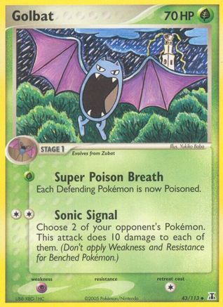 Golbat/113 - Delta Species Reverse Holofoil