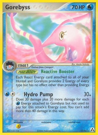 Gorebyss/92 - Legend Maker Reverse Holofoil