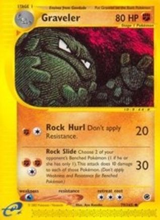 Graveler/165 - Expedition Reverse Holofoil