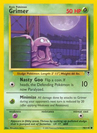 Grimer/110 - Legendary Collection Reverse Holofoil