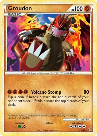 Groudon/95 - Call of Legends Reverse Holofoil