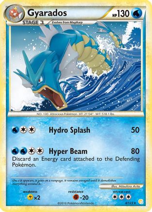 Gyarados/123 - HeartGold SoulSilver Holofoil