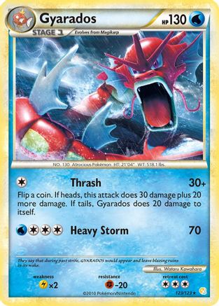 Gyarados (Red)/123 - HeartGold SoulSilver Holofoil