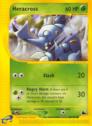 Heracross/144 - Skyridge Reverse Holofoil