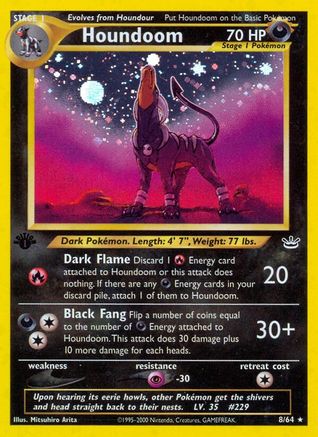 Houndoom/64 - Neo Revelation Unlimited Holofoil