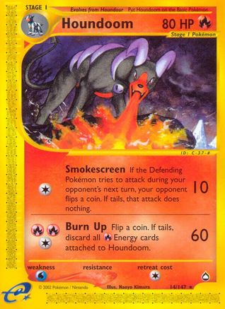 Houndoom (14)/147 - Aquapolis
