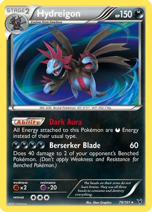 Hydreigon/101 - Noble Victories Reverse Holofoil