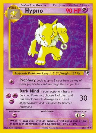 Hypno/110 - Legendary Collection