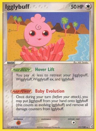 Igglybuff/100 - Crystal Guardians Reverse Holofoil