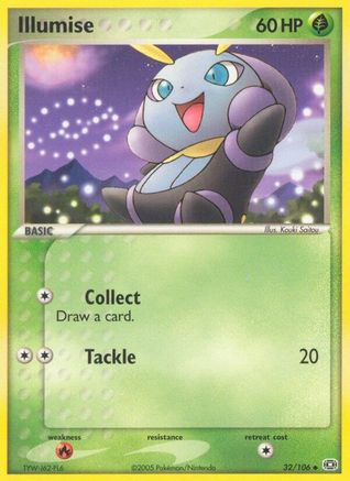 Illumise/106 - Emerald Reverse Holofoil