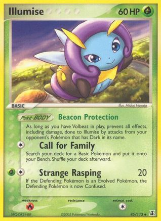Illumise/113 - Delta Species Reverse Holofoil