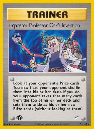 Impostor Professor Oak's Invention/105 - Neo Destiny Unlimited