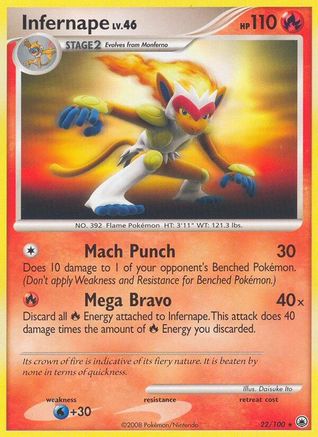 Infernape/100 - Majestic Dawn