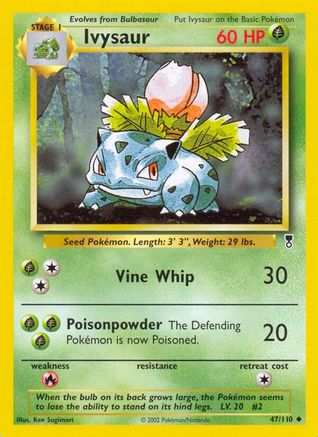 Ivysaur/110 - Legendary Collection Reverse Holofoil
