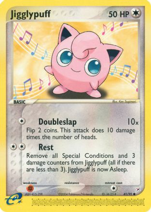 Jigglypuff/95 - Team Magma vs Team Aqua Reverse Holofoil