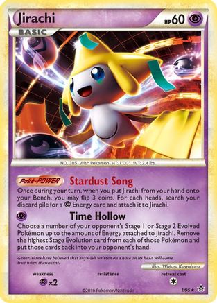 Jirachi/95 - Unleashed Reverse Holofoil
