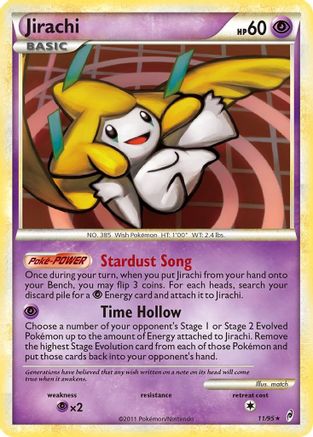 Jirachi/95 - Call of Legends Holofoil